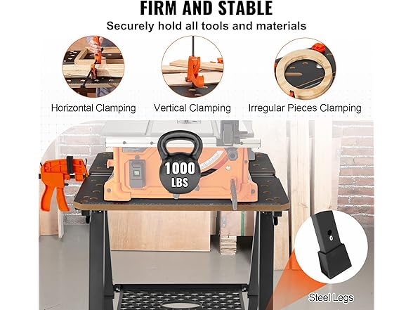 VEVOR Convertible Workstation