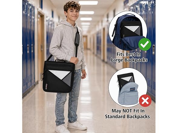 Case-it School Zipper Binder, 2-Inch