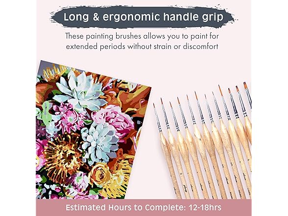Pink Picasso Painting Brush Kit