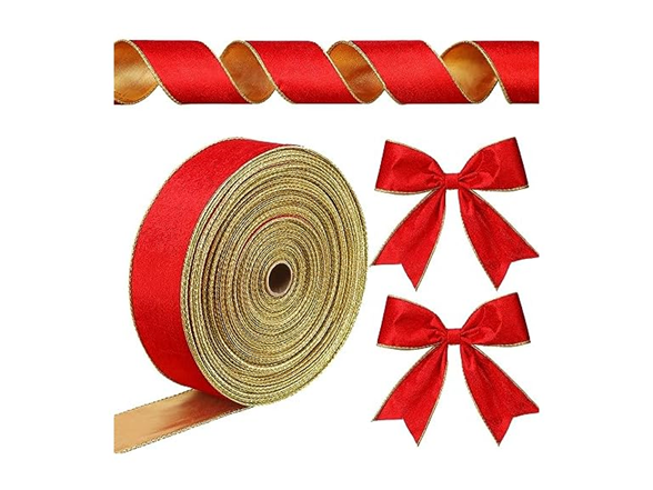 Christmas Gift Wrapping Ribbon Spool