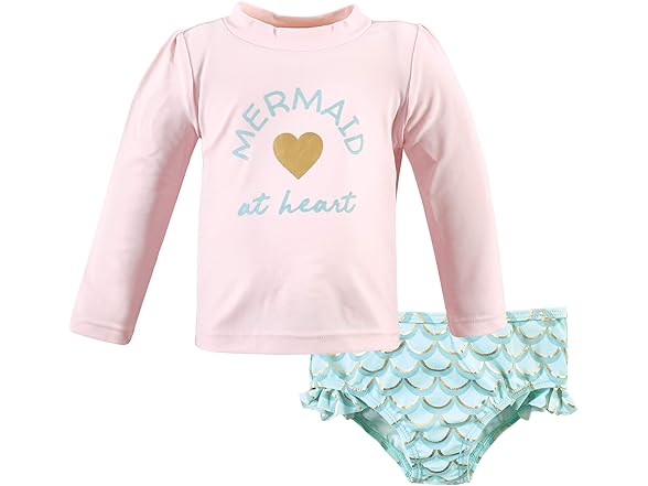 Hudson Baby Unisex Swim Rashguard Set
