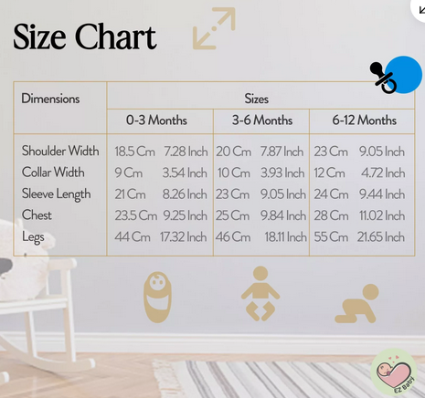 Baby Pajamas with magnetic Buttons - Gallery 12