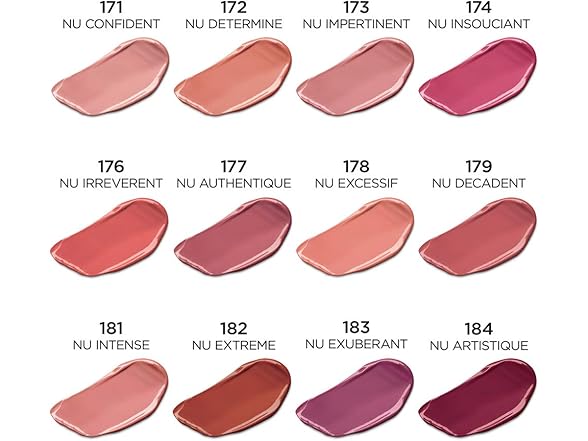 L'Oreal Paris Colour Riche Les Nus Lipstick, Nu Impertinent, 0.13 Oz.