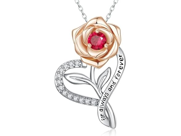 LAVALE Forever Heart Necklaces Women July