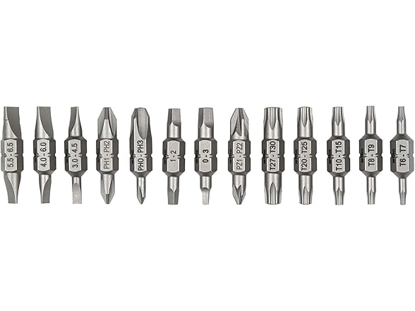 Wiha 77791 14 Piece Ultra Driver 26-in-1 Bit Holder Set