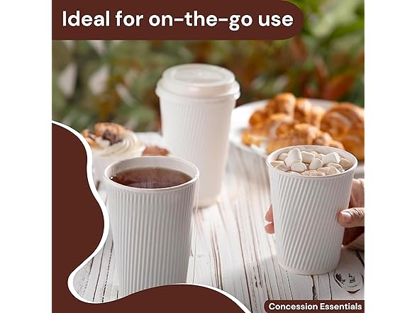 16oz Double Wall Paper Coffe Cups
