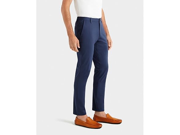Rhone Men's Slim Commuter Pants, Navy