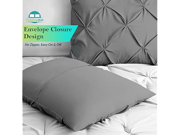 beddingstar Euro Sham Covers