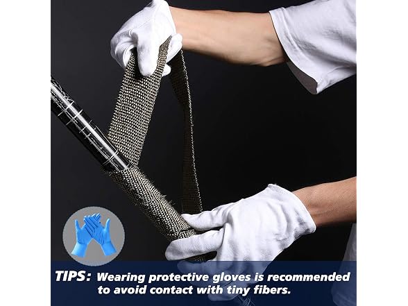 PANDURE Exhaust Heat Wrap Roll for Motorcycle Auto