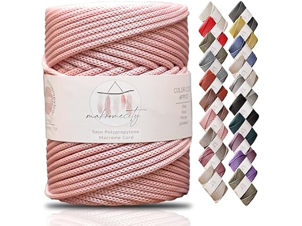 Makromecity, Premium Polyester Macrame Cord