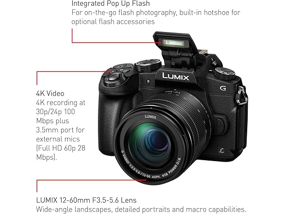 Panasonic LUMIX G85 4K Digital Camera