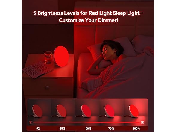 EVATEALE Red Light Therapy Lamp