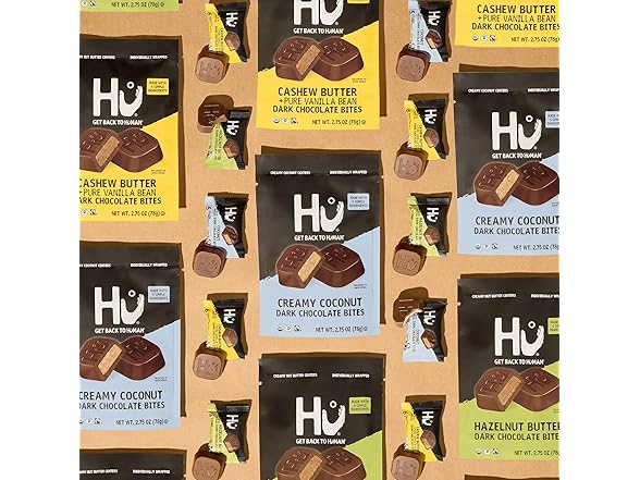 Hu Creamy Coconut Dark Choc Bites 6pk