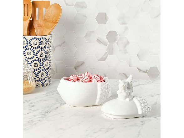 Elements 7.09x4.72x6.5 Inch White