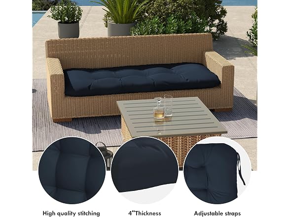 PNP HWJIAJU Bench Cushion 44x22x4