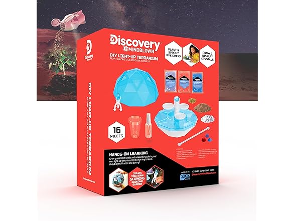 Discovery DIY Light-Up LED Terrarium