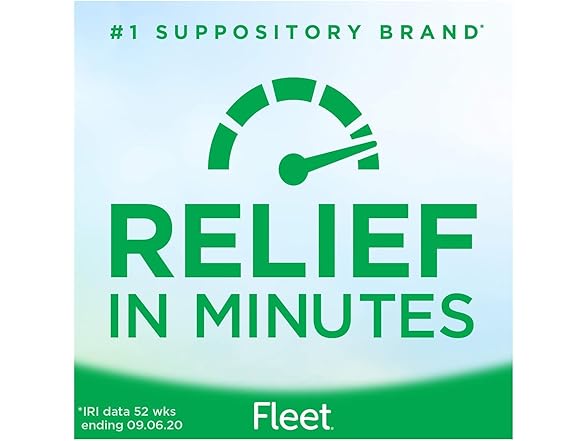 Fleet Glycerin Suppositories 4ct