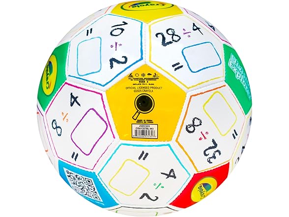 Crayola Official Soccer Ball Galaxy Size 3