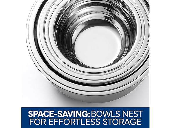 Stainless Steel Mixing Bowls Set