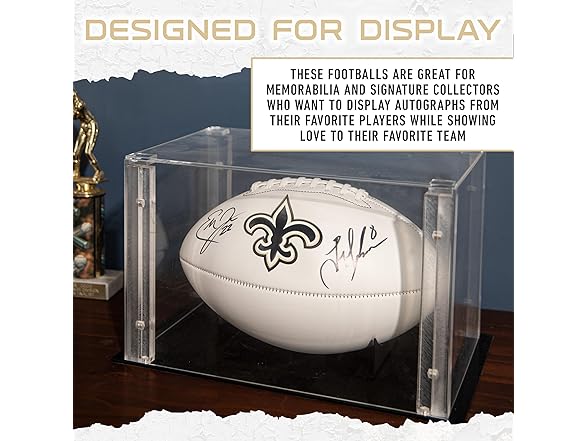 SAINTS Autograph Football