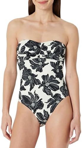 Cream Black Floral