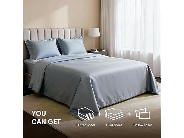 Egyptian Cotton Bed Sheets Set