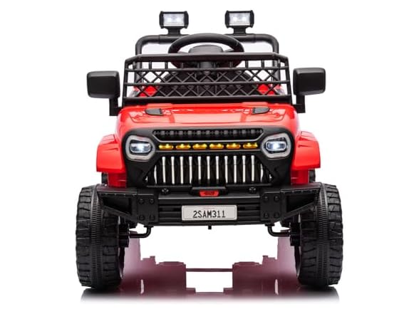 12V Ride On Car for Kids Electric Vehicle Red