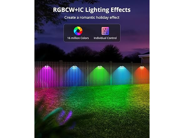SMAVISTA Smart Fence Lights
