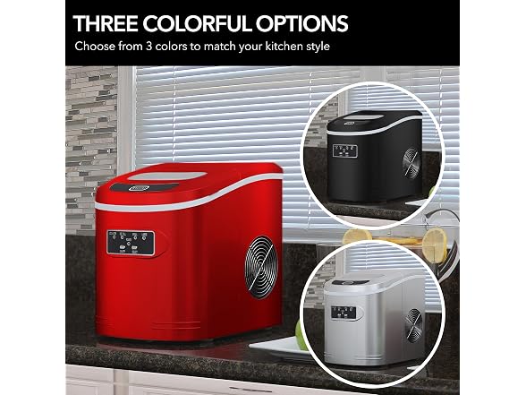 Whynter Compact Portable Ice Maker, 27 lb. Capacity