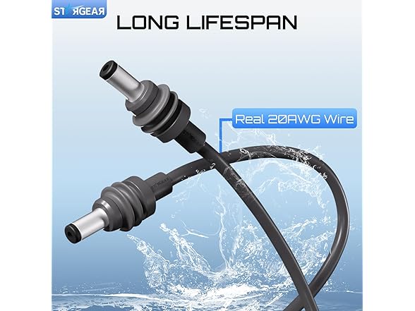 Starlink Mini 20AWG Replacement DC Power Cable