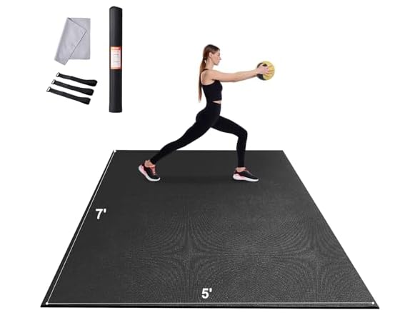 VEVOR Exercise Mat, Non Slip High