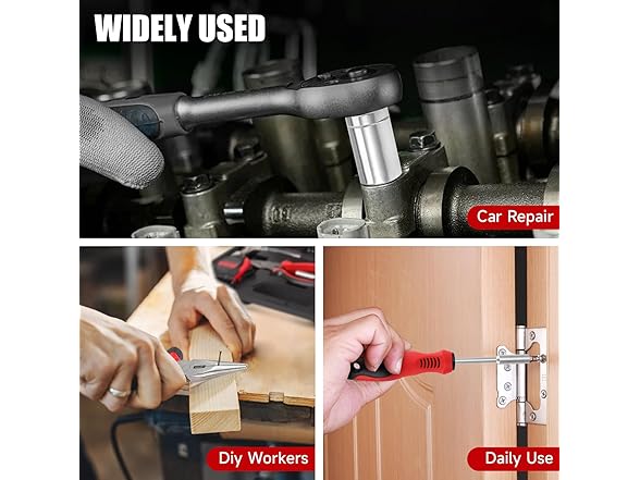 51-Piece Red Tool Set