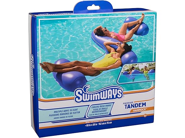 SwimWays Spring Float Tandem Hammock
