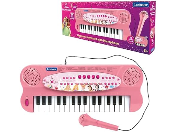 LEXiBOOK, Disney Princess Keyboard