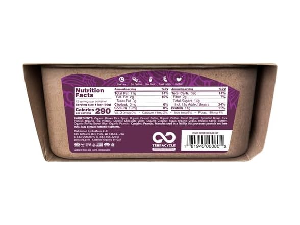 GoMacro MacroBar Organic Peanut Butter C