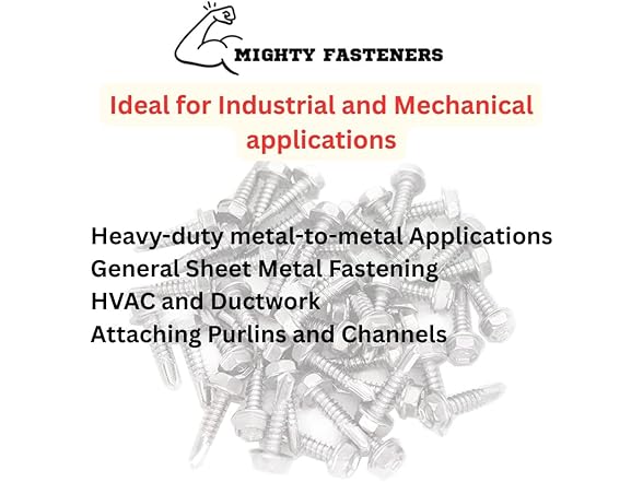 MIGHTY FASTENERS Self-Drilling Screws
