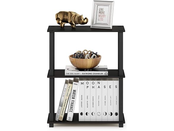Furinno Turn-S-Tube 3-Tier Corner Shelf