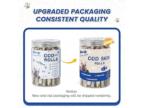 PAWUP BC1835325070004 Cod Skin Roll