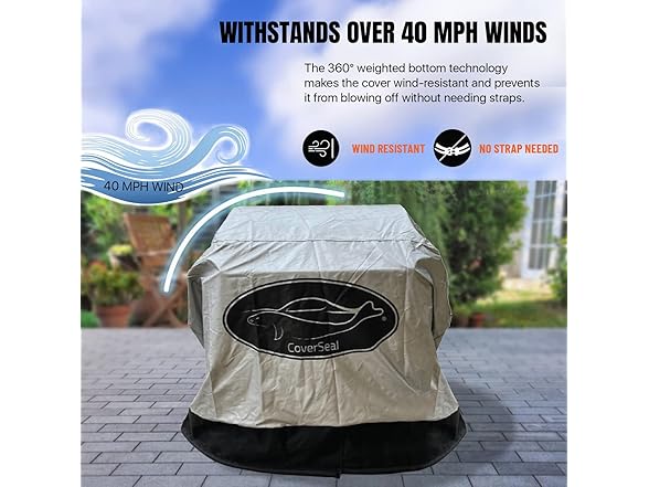 CoverSeal Small BBQ Grill Cover
