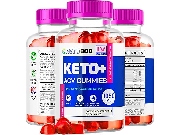 KetoBOD Keto Weight Loss ACV Gummies