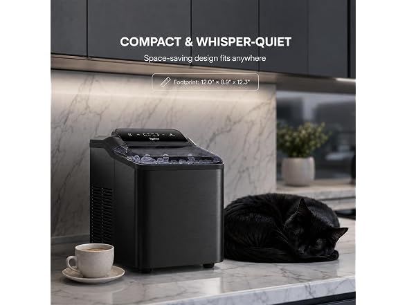 Typhur Nugget Ice Maker Countertop, 35lbs/24H
