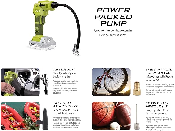 Sun Joe Inflator Kit