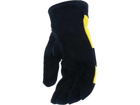 CAT Men's Split Leather Thermal Lined Winter Work Gloves