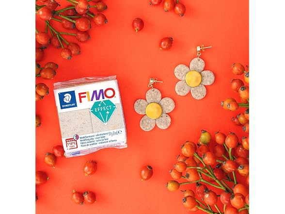 STAEDTLER 8010-770 FIMO Effect Oven-Hardening Clay, Rose Hip