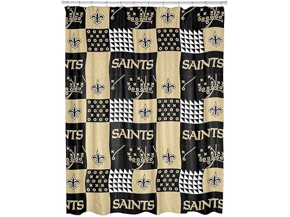 Northwest NFL Colorblock Shower Curtain, Ariz