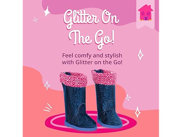 Glitter Girls Shine Shoes Accessory Set