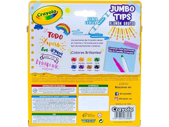 Crayola Washable Markers - Broad Point