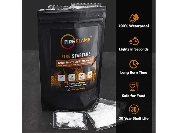 Fireflame Instant Fire Starter 40/60 Pk
