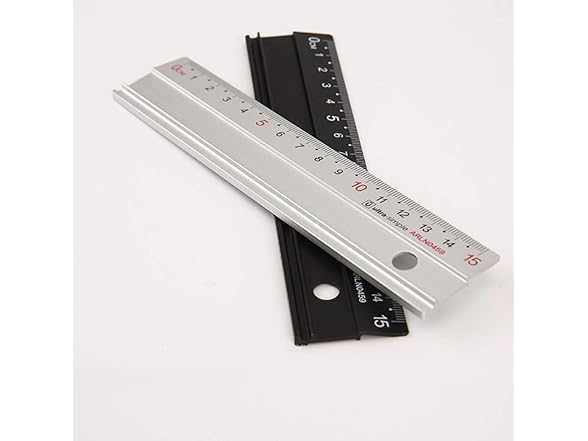 Architects Scale Ruler Set 4Pcs Black