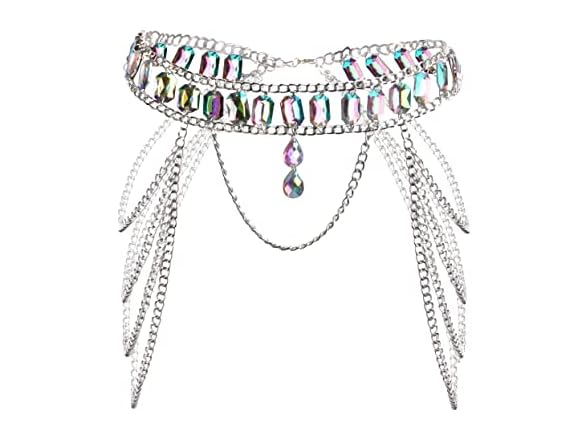OuluJade Belly Chain Gemstone 33IN Circle
